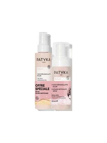 Patyka Clean Почистваща детокс пяна козметичен комплект