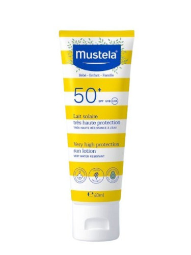 Mustela Suncare Слънцезащитен лосион за лице SPF50+