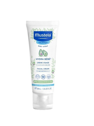 Mustela Хидра бебе крем за лице