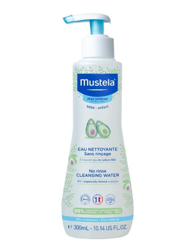 Mustela Почистваща вода без изплакване