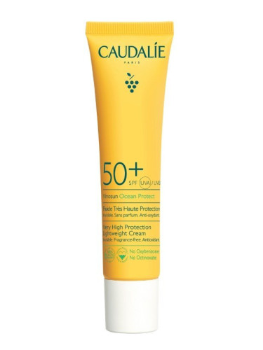 Caudalie Vinosun Protect Слънцезащитен флуид за лице SPF50+