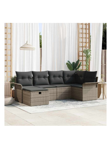 Sonata H Градински Софа Комплект 6 pcs Сив 242.5 x 132.5 x 85 см