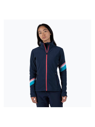 Дамски суитшърт Rossignol Strawpile Fleece Fz dark navy