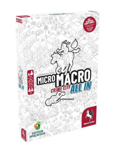  Настолна игра MicroMacro: Crime City 3 - All In - Семейна
