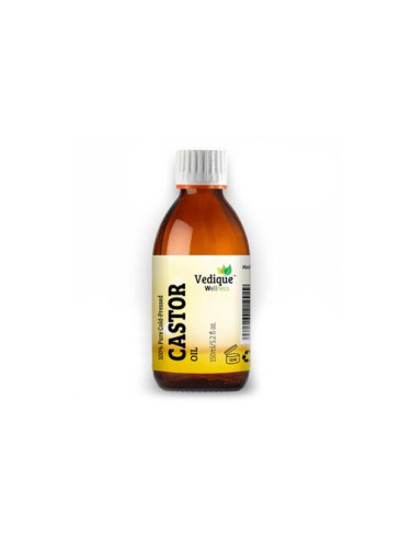 Рициново масло (Castor Oil) - при запек, за супер коса и кожа, 150 ml