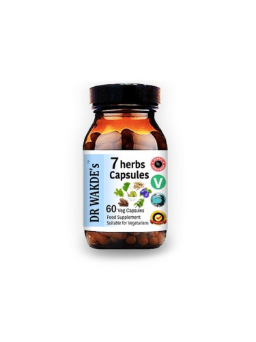 7 Herbs - 7 Билки Аюрведа, 60 капсули DR WAKDE’s