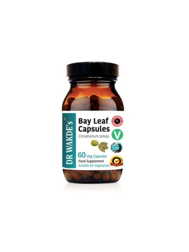 Bay leaf / Индийски дафинов лист Аюрведа, 60 капсули DR WAKDE’s