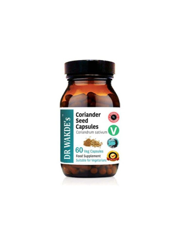 Coriander seed / Кориандър Аюрведа, 60 капсули DR WAKDE’s