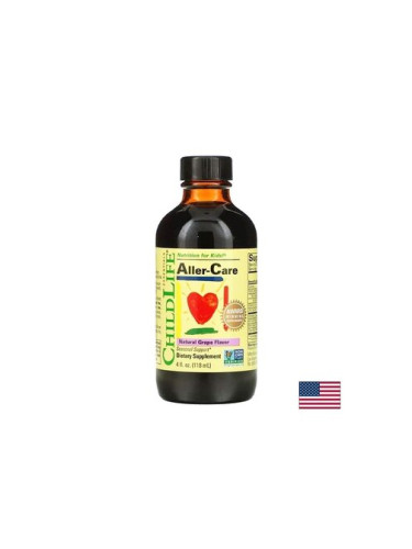 Aller-Care – Подкрепа при алергии при деца, 118 ml, CHILD LIFE - USA