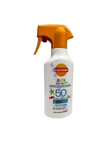 КАРОТЕН СПРЕЙ МЛЯКО ЗА ДЕЦА SPF50+ 270 мл