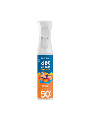ФРЕЗИДЕРМ ДЕТСКИ СЛЪНЦЕЗАЩИТЕН КРЕМ СПРЕЙ ЗА ЛИЦЕ И ТЯЛО SPF50+ 275 мл