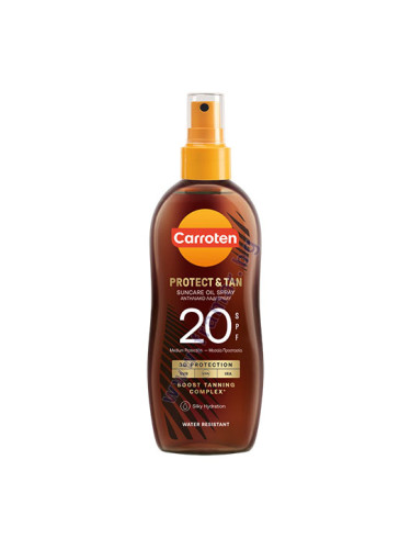 КАРОТЕН PROTECT & TAN СЛЪНЦЕЗАЩИТНО ОЛИО СПРЕЙ ЗА ТЕН SPF20 150 мл