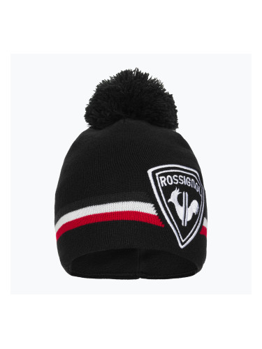 Rossignol Rooster Pompon black мъжка зимна шапка