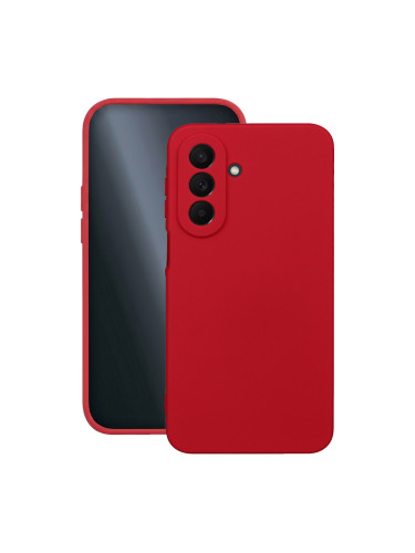 Силиконов кейс bSmart Silicone Soft Cover, За Samsung Galaxy A27, Червен