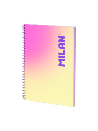 Тетрадка А4 MILAN Sunset жлт ТК СП. 90л