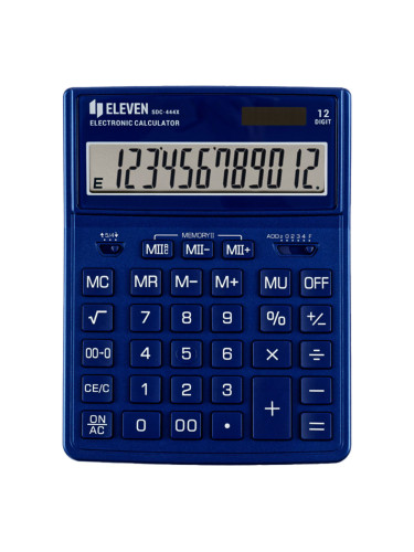 Калкулатор Eleven SDC 444XRNVE син