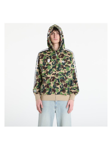 Суитшърт adidas Shark Track Hoodie Bape Jacket Crew Green XXL