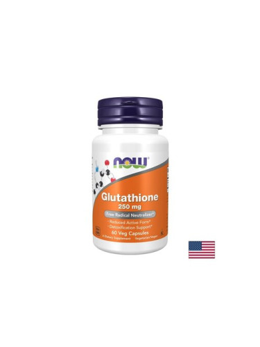 Глутатион 250 mg, Glutathione, 60 капсули