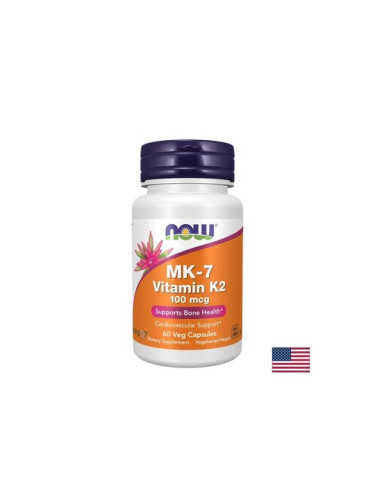 Витамин K2 100 µg, Vitamin K2, 60 капсули