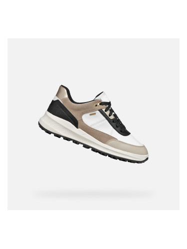 White Women's Geox Pg1x Sneakers - Women's