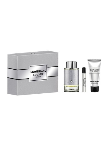 Mont Blanc Explorer Platinum Подаръчен комплект за мъже