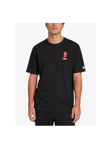 PUMA Downtown Graphic Tee Black Multicolor