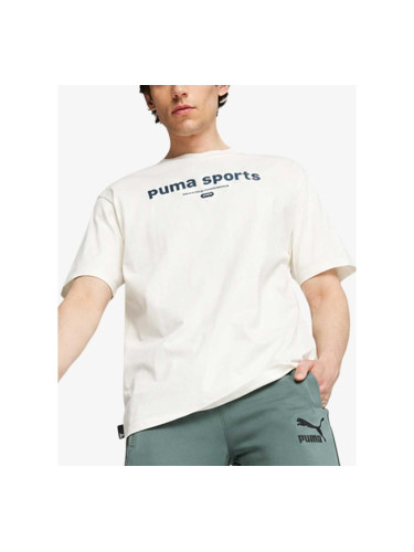 PUMA Tеам Graphic Teе White