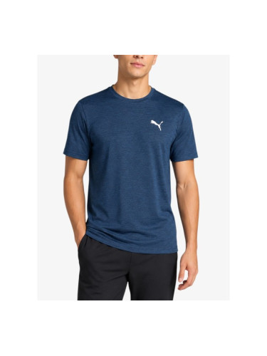 PUMA Run Favorite Heather Ss Tee Blue