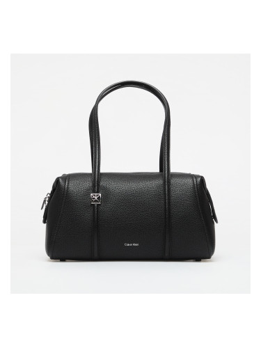 Чанта Calvin Klein Emblem Hw Pebble Doctor Shoulder Black Universal