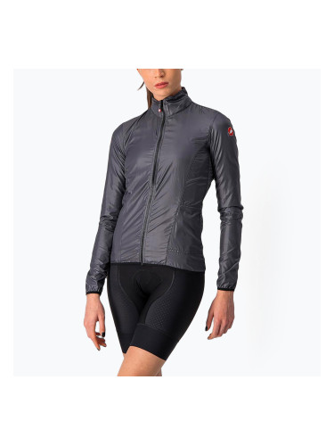 Дамско колоездачно яке Castelli Aria Shell W dark gray