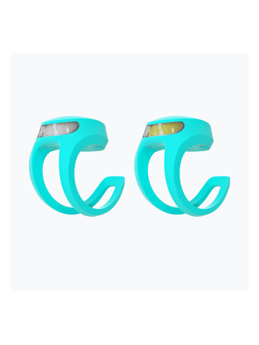 Комплект светлини за велосипед Knog Frog V3 Twinpack marine