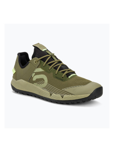 Мъжки обувки за колоездене adidas FIVE TEN Trailcross LT focus olive/pulse lime/orbit green platform