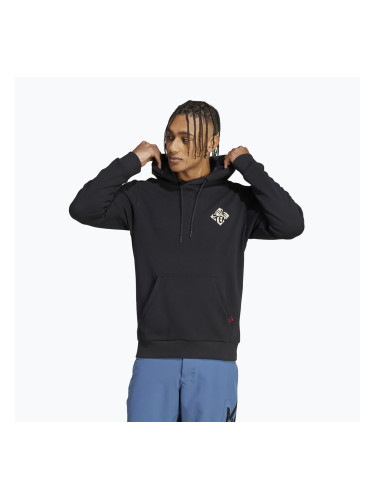 Мъжки суитшърт за колоездене adidas FIVE TEN Graphic Hoodie black / savannah