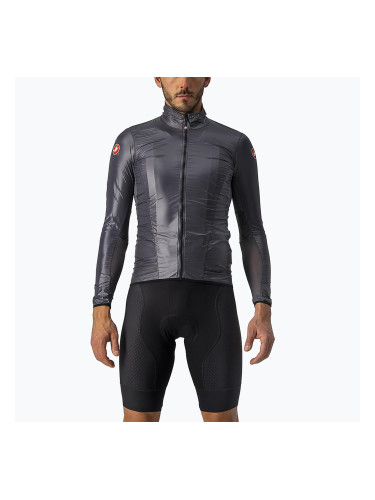 Мъжко яке за колоездене Castelli Aria Shell dark grey