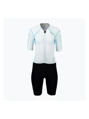 Дамски костюм за триатлон HUUB Anemoi 2 SUB22 FL black/white/aqua