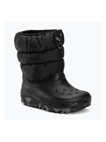 Младежки ботуши за сняг Crocs Classic Neo Puff candy pink