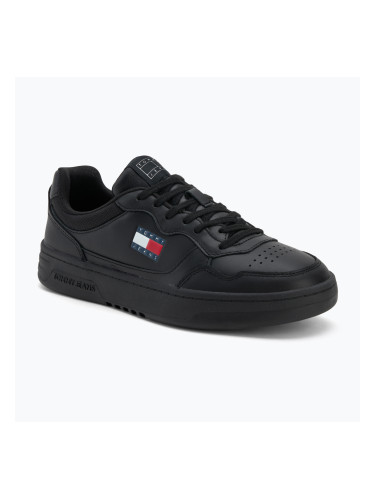 Мъжки обувки Tommy Jeans Cupsole Leather Ess black