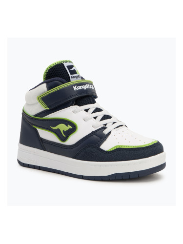 Детски обувки KangaROOS K-CP Dunkin Mid EV dark navy/lime