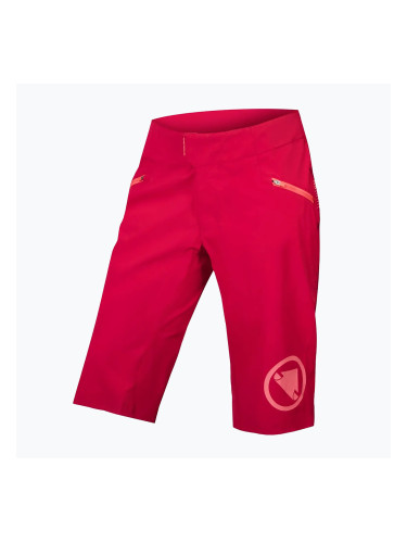 Дамски къси панталони за колоездене Endura Singletrack Lite Short Std berry