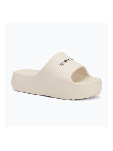 Дамски чехли Tommy Jeans Flatform Pool Slide Ess newsprint