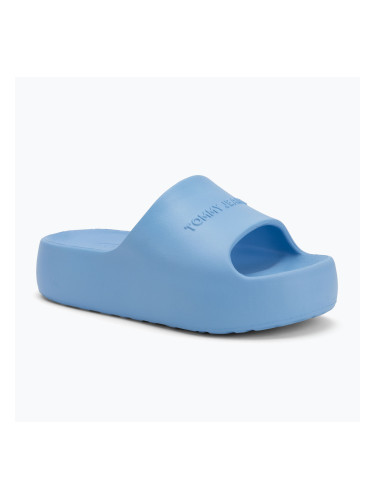 Дамски чехли Tommy Jeans Chunky Pool Slide Ess sugarplum blue