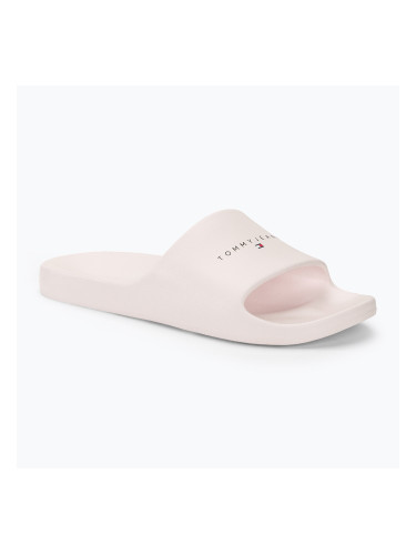 Дамски джапанки Tommy Jeans Printed Pu Pool Slide ecru