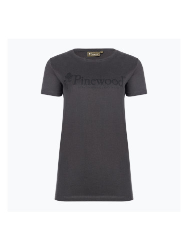 Дамска тениска Pinewood Outdoor Life тъмен антрацит