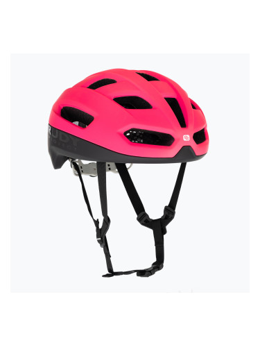 Велосипедна каска Rudy Project Skudo pink fluo/black matte