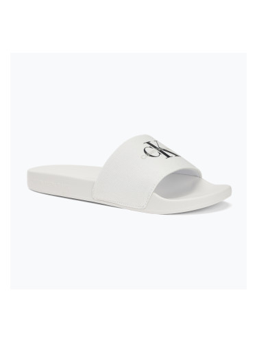 Дамски чехли Calvin Klein YW0YW01835 Slide Monogram Wn bright white/ black