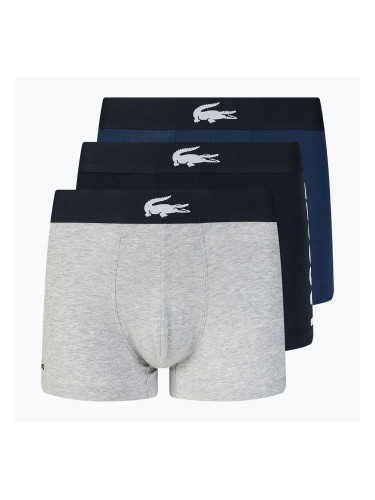 Боксерки Lacoste 5H1803 BCK 3 чифта navy blue/white/silver china