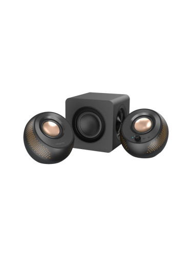 Озвучителна система 2.1 Creative Pebble X Plus, USB-C, Bluetooth, 15W