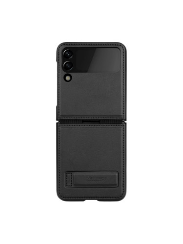 Калъф Nillkin qin leather case за Samsung Galaxy Z Flip 3 - Черен