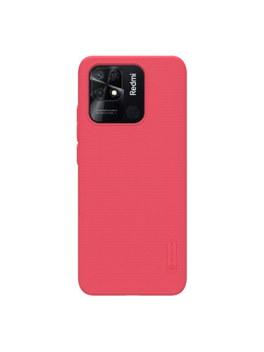 Гръб Nillkin Super Frosted за Xiaomi Redmi 10C - Червен