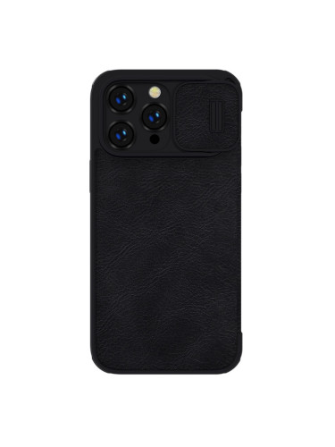 Калъф Nillkin Qin Pro за iPhone 14 Pro Max - Черен